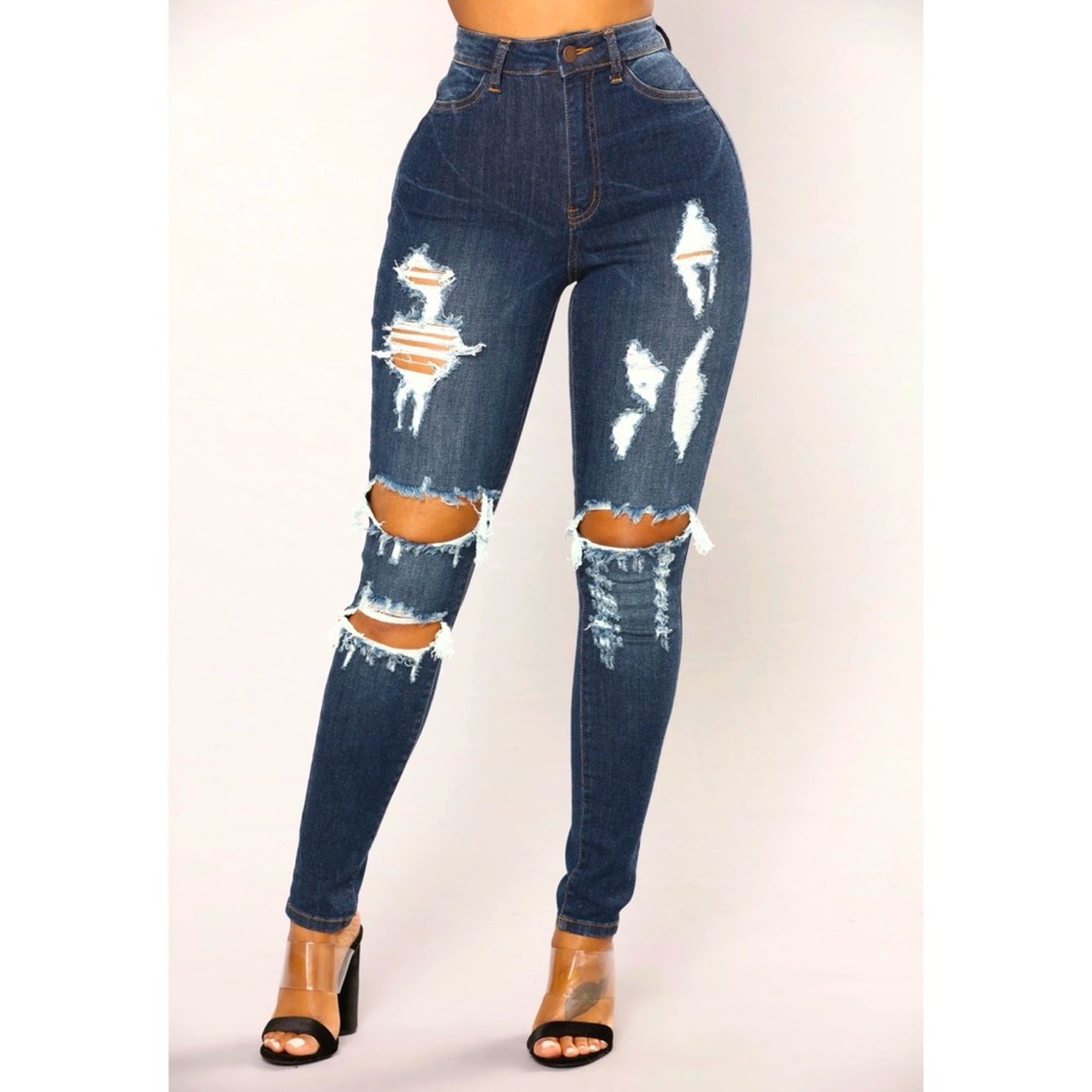 Malli Skinny Jeans - Dark Denim